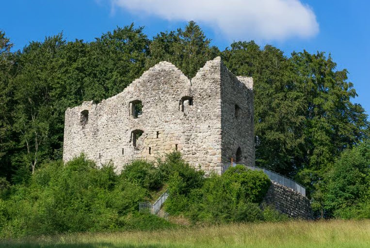 Ruine Nünegg Lieli, Lieli, Switzerland, Switzerland